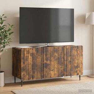 TV szekrény 99 x 34,5 x 52 cm Füstös Tölgy Szerelt Fa