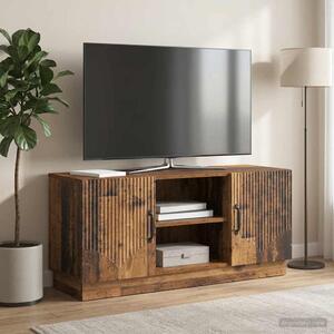 TV szekrény 102 x 34,5 x 47 cm Antik Fa Szerelt Fa