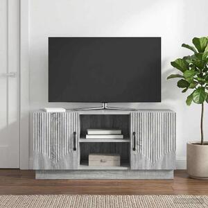 TV szekrény 102 x 34,5 x 47 cm Szürke Sonoma Szerelt Fa