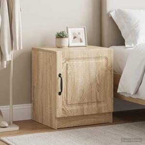 Éjjeliszekrény 2 db Sonoma Tölgy 43 x 34,5 x 47 cm Szerelt Fa