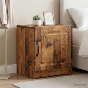 Éjjeliszekrény 2 db Antik Fa 43 x 34,5 x 47 cm Szerelt Fa