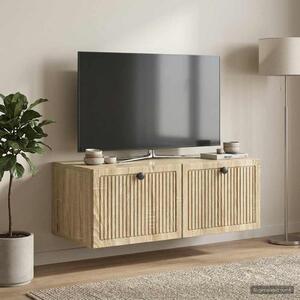 Fali TV szekrény Sonoma Tölgy 78,5 x 41 x 30 cm Szerelt Fa