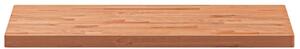 VidaXL tömör bükkfa fürdőszobai pult 100 x 50 x 4 cm