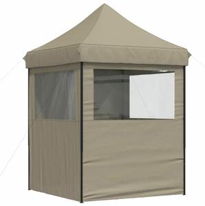 VidaXL Pop-up Rendezvénysátor - Bézs - 2x2m