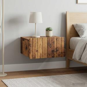 Fali éjjeli szekrény 2 db Antik Fa 49 x 34,5 x 24 cm Szerelt Fa