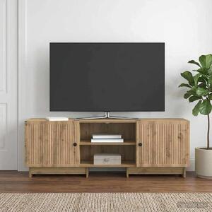 TV szekrény 150 x 31 x 50 cm Kézműves Tölgy Mérnöki fa