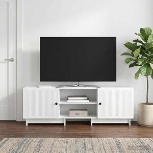TV szekrény Fehér 150 x 31 x 50 cm Mérnöki fa