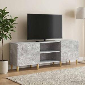 TV szekrény 150 x 31 x 50 cm Betonszürke Szerelt Fa