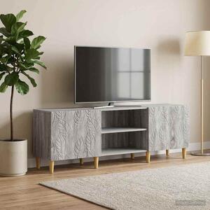 TV szekrény 150 x 31 x 50 cm Szürke Sonoma Szerelt Fa