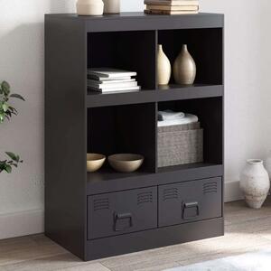 VidaXL Acél Polcrendszer - Fekete - 67x39x95 cm