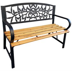 Akord Kerti pad REO acél és fa kombinációval 118x87x51,5 cm