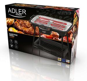 Adler AD6602 Elektromos Grill 2000W #fekete