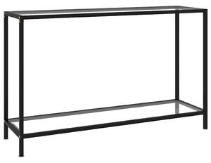 Átlátszó edzett üveg tálalóasztal 120 x 35 x 75 cm