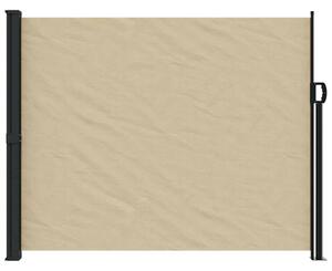 VidaXL bézs behúzható oldalsó napellenző 160 x 500 cm