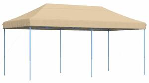 VidaXL Rendezvénysátor, 580x292 cm, Bézs