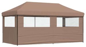 VidaXL Pop-up Rendezvénysátor - Barna - 580x292 cm