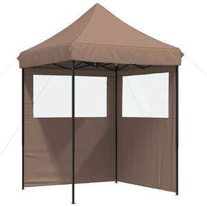 VidaXL Pop-up Rendezvénysátor - Barna - 2x2m