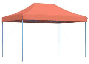 VidaXL Pop-up Rendezvénysátor 410x279 cm, Terrakotta