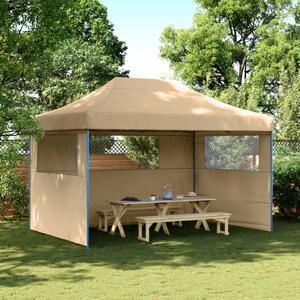 VidaXL Pop-up Rendezvénysátor - Bézs - 410x279cm