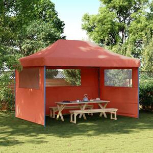 VidaXL Pop-up Rendezvénysátor - Terrakotta - 410x279 cm