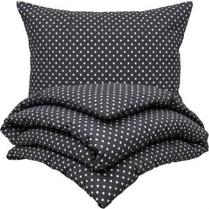 4Home szürke pöttyös krepp ágyneműhuzat