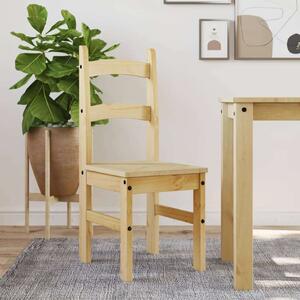 VidaXL Tömör Fenyőfa Étkezőszék - 2 db - 40x46x99 cm