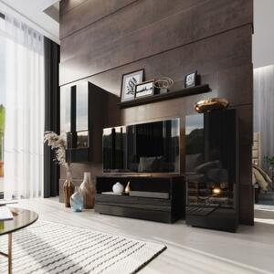 Modern nappali fal BRADT 39 - fekete