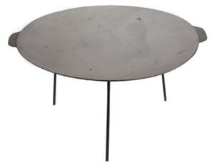 Öntöttvas grilltárcsa lábakkal, 60x32 cm, Perfect Home