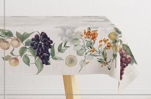 FRUTAS Szőlő mintás gyümölcsös asztalterítő 100x100 cm