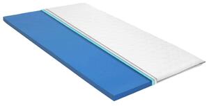 VidaXL Memóriahabos Matracfedő - 80x200x6 cm