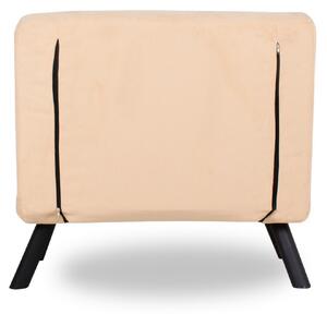 Széthúzható fotel Sandy (bézs). 1062305