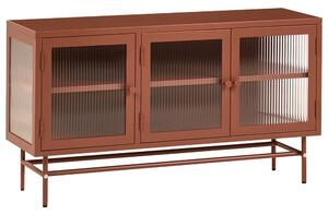 Vitrin DEVON Fém 115 cm Aranybarna