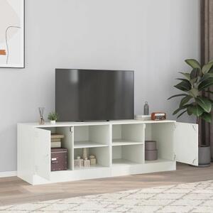 VidaXL TV-szekrény - Acél - Fehér - 67x39x44 cm (2 db)