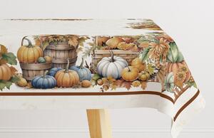HARVEST őszi tökös leveles asztalterítő 100x100 cm