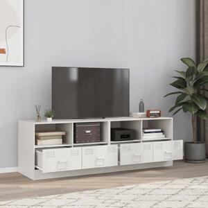 VidaXL Fehér Acél TV-Szekrény Szett - 2 db, 67x39x44 cm