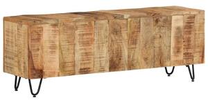 Tömör mangófa TV-szekrény 110 x 30 x 40 cm