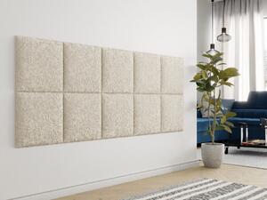 Kárpitozott falpanel 42x42 PAG - világos bézs