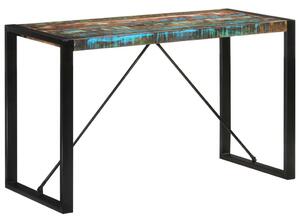 VidaXL Újrahasznosított Fa Étkezőasztal - Ipari Stílus - 120x55x76 cm