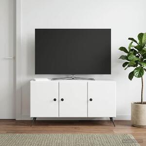 TV szekrény Fehér 99 x 34,5 x 50 cm Szerelt Fa