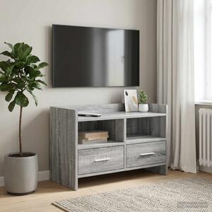 TV szekrény 71,5 x 33 x 47 cm Szürke Sonoma Szerelt Fa