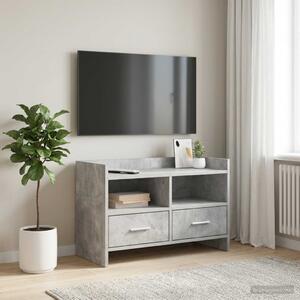 TV szekrény 71,5 x 33 x 47 cm Betonszürke Szerelt Fa