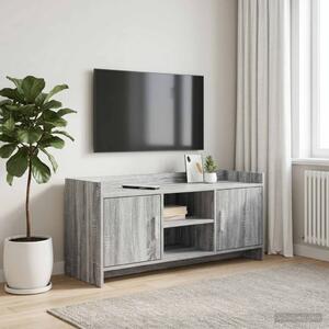 TV szekrény 102 x 33 x 47 cm Szürke Sonoma Szerelt Fa