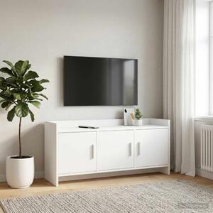 TV szekrény 102 x 33 x 47 cm Fehér Szerelt Fa