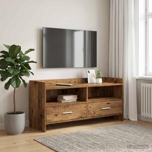 TV szekrény 100 x 33 x 47 cm Antik Fa Szerelt Fa