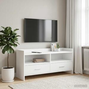 TV szekrény 100 x 33 x 47 cm Fehér Szerelt Fa