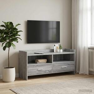 TV szekrény 100 x 33 x 47 cm Szürke Sonoma Szerelt Fa