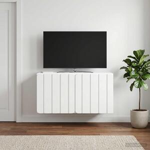 Fali TV szekrény 59,5 x 31 x 30 cm Fehér Szerelt Fa