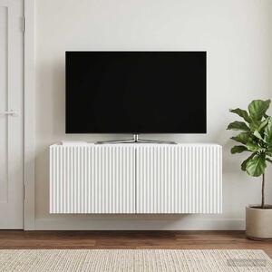 Fali TV szekrény Fehér 78,5 x 31 x 30 cm Szerelt Fa