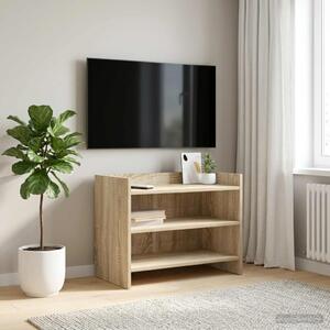 TV szekrény 60 x 33 x 47 cm Sonoma Tölgy Szerelt Fa