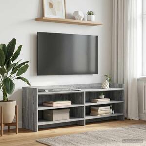 TV szekrény 130 x 33 x 47 cm Szürke Sonoma